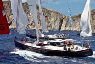 Virgin Gorda, 15/03/12  Loro Piana Caribbean Superyacht Regatta & Rendezvous 2012  Race Day 1