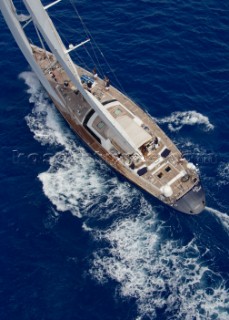 Virgin Gorda, 15/03/12  Loro Piana Caribbean Superyacht Regatta & Rendezvous 2012  Race Day 1:  BILLY BUDD