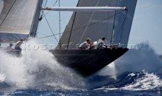 Virgin Gorda, 16/03/12  Loro Piana Caribbean Superyacht Regatta & Rendezvous 2012  Race Day 2: HANUMAN