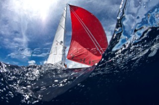 Virgin Gorda, 17/03/12  Loro Piana Caribbean Superyacht Regatta & Rendezvous 2012  RACE DAY 3: BLISS