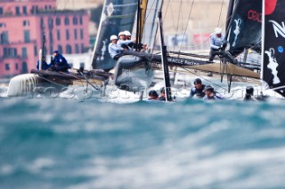 Naples (Italy), 11/04/2012  Americas Cup World Series Naples 2012  AC45 Oracle Racing on Day 1