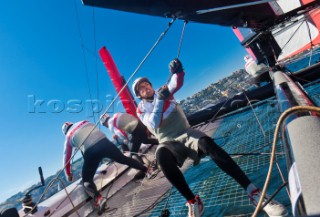 Naples (Italy), 10/04/12  Luna Rossa Training