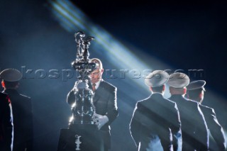 Opening Ceremony party celebrations of the Americas Cup World Series 2012 ACWS in Naples, Italy