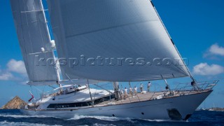 2015 St Barths Bucket Regatta Rosehearty Ketch Perini Navi Holland 55,9Day 1