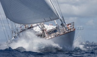 2015 St Barths Bucket Regatta Rosehearty Ketch Perini Navi Holland 55, 9Day 1