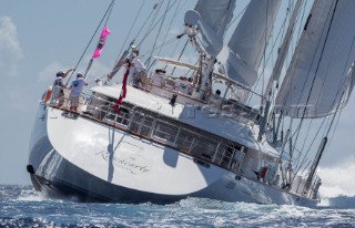 2015 St Barths Bucket Regatta Rosehearty Ketch Perini Navi Holland 55, 9Day 1