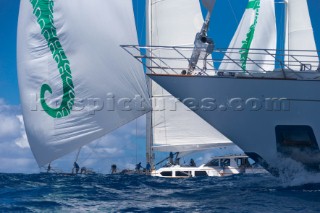 2015 St Barths Bucket Regatta Rosehearty, Ketch, Perini Navi, Holland, 55, 9Day2