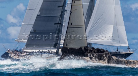 2015 St Barths Bucket Regatta Zenji Ketch Perini Navi Holland 56 0Day 3