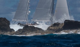 2015 St Barths Bucket Regatta  PARSIFAL III,  Ketch,  177.17 ft,  Class: B,  Designer: Holland,  Builder: Perini NaviDay 3