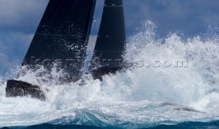 2015 St Barths Bucket Regatta  INOUI,  Sloop,  108 ft,  Class: A,  Designer: Briand,  Builder: Green Marine / VittersDay 3