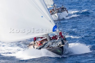 RAINBOW, Sail n: JH2, Owner: SPF JH2, Lenght: 39,90, Model: J ClassRANGER, Sail n: J5, Owner: R.S.V. LTD, Lenght: 41,60, Model: J Class