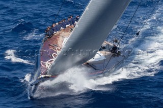 MAGIC CARPET CUBED, Sail n: GBR1001R, Owner: SIR LINDSAY OWEN JONES, Lenght: 30,48, Model: Wally100