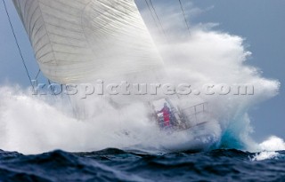 St Barths Bucket RegattaDay 3: PERINI NAVI RoseheartyPhoto: Carlo Borlenghi