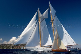 Saint-Tropez, 06 10 2006Les Voiles de Saint-Tropez 2006 Eleonora & Mistral