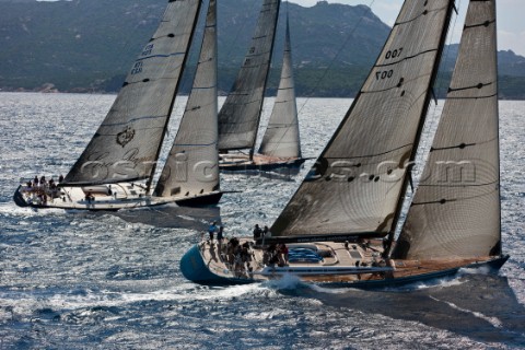 Porto Cervo Italy 05 th June 2012LORO PIANA SUPERYACHT REGATTA 2012Fleet