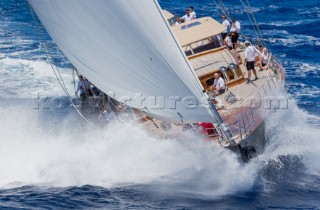 WISP, Sloop, 157.5 ft, Class: A, Designer: Hoek Design, Builder: Royal HuismanRace Day 1