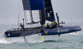 Louis Vuitton Americas Cup World Series Portsmouth Final Practice Day 24 July 2015 Artemis Racing