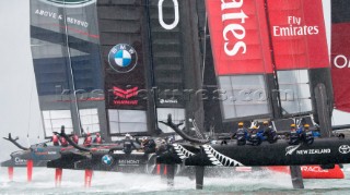 Louis Vuitton Americas Cup World Series Portsmouth Final Practice Day 24 July 2015 Start