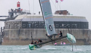 Louis Vuitton Americas Cup World Series Portsmouth Final Practice Day 24 July 2015 GROUPAMA Sailing Team