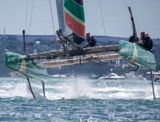 GROUPAMA Sailing Team Louis Vuitton Americas Cup World Series Day 2