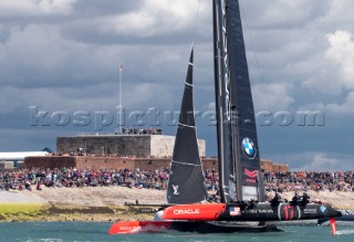 ORACLE Team USA Louis Vuitton Americas Cup World Series Day 2