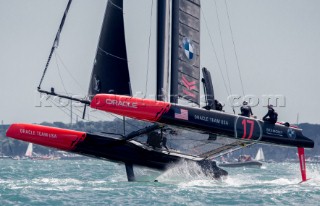 ORACLE Team USA Louis Vuitton Americas Cup World Series Day 2