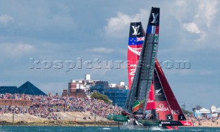 Emirates Team New Zealand Louis Vuitton Americas Cup World Series Day 2