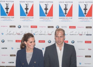 Prizegiving William and Kate,  Duke and Duchess of Cambridge