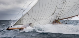 2015 Les Voiles de St Tropez. THE LADY ANNE, Sail n: D10, Class: 15MJI, Type/Year: 15 M JI AURIQUE/1905, Designer: WILLIAM FIFE