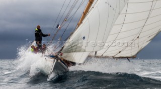 2015 Les Voiles de St Tropez. MARGA, Sail n: CAGNARD, Class: EAA, Type/Year: 10 M JI AURIQUE/1910, Designer: C.O LILJIEGREN