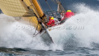 2015 Les Voiles de St Tropez. TUIGA, Sail n: D3, Class: 15MJI, Type/Year: 15MJI/1909, Designer: WILLIAM FIFE