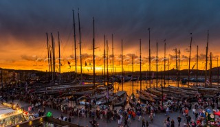 2015 Les Voiles de St Tropez. Dockside ambiance