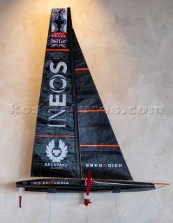 MODEL of Team INEOS AC75