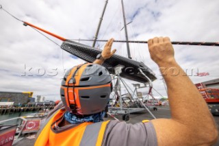 Shore Team crane launch INEOS