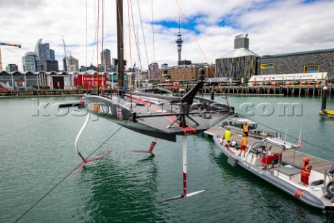 Shore Team crane launch INEOS