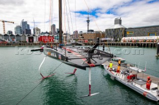 Shore Team crane launch INEOS