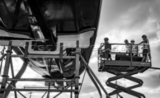 Shore Team crane launch INEOS