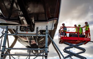 Shore Team crane launch INEOS