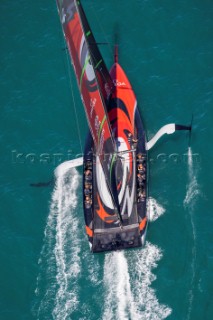 15/12/20 - Auckland (NZL)36th Americaâ€™s Cup presented by PradaPractice Races - Day 3Emirates Team New Zealand