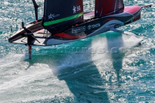 15/12/20 - Auckland (NZL)36th Americaâ€™s Cup presented by PradaPractice Races - Day 3Emirates Team New Zealand