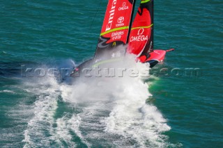 17/12/20 - Auckland (NZL)36th Americaâ€™s Cup presented by PradaRace Day 1Emirates Team New Zealand