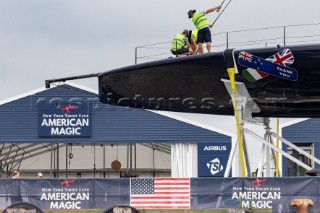 27/01/21 - Auckland (NZL)36th Americaâ€™s Cup presented by PradaPRADA Cup 2021 - DocksideNew York Yacht Club American MagicBase