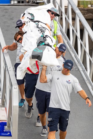 270121  Auckland NZL36th Americas Cup presented by PradaPRADA Cup 2021  DocksideNew York Yacht Club 