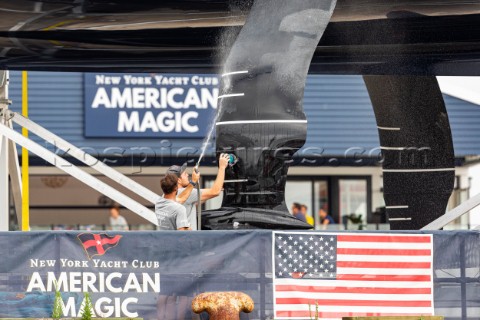 270121  Auckland NZL36th Americas Cup presented by PradaPRADA Cup 2021  DocksideNew York Yacht Club 