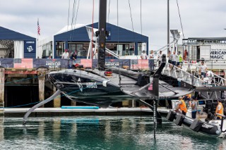 27/01/21 - Auckland (NZL)36th Americaâ€™s Cup presented by PradaPRADA Cup 2021 - DocksideNew York Yacht Club American MagicBase