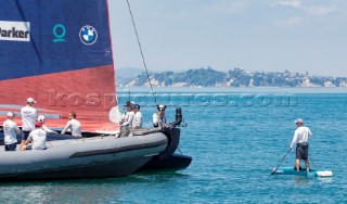 27/01/21 - Auckland (NZL)36th Americaâ€™s Cup presented by PradaPRADA Cup 2021 - Training DayNew York Yacht Club American Magic and Chris Dickson