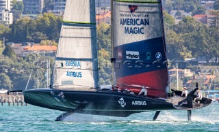 27/01/21 - Auckland (NZL)36th Americaâ€™s Cup presented by PradaPRADA Cup 2021 - Training DayNew York Yacht Club American Magic