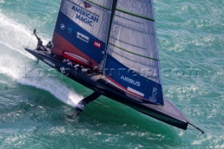 11/01/21 - Auckland (NZL)36th Americaâ€™s Cup presented by PradaPRADA Cup 2021 - Training Day 1New York Yacht Club American Magic