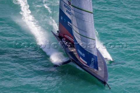 110121  Auckland NZL36th Americas Cup presented by PradaPRADA Cup 2021  Training Day 1New York Yacht