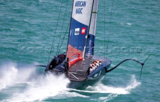 11/01/21 - Auckland (NZL)36th Americaâ€™s Cup presented by PradaPRADA Cup 2021 - Training Day 1New York Yacht Club American Magic